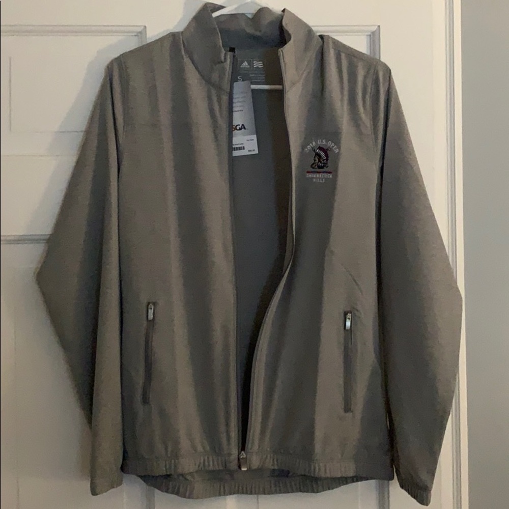 NWT usga adidas wind jacket us golf open coat